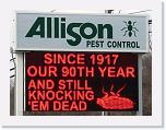 Allison Pest Control Red, 64x128 Matrix
